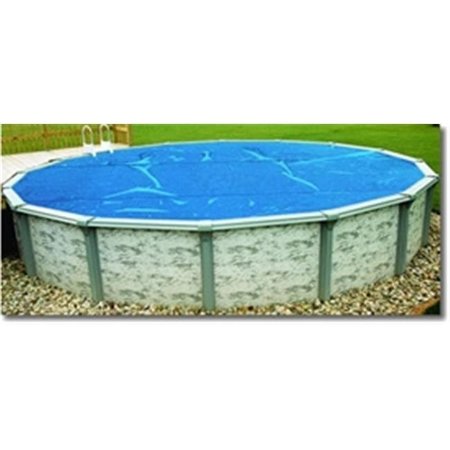 Blue Wave Blue Wave NS135 12' x 24' Oval Above Ground Blue Solar Pool Cover Blanket NS135
